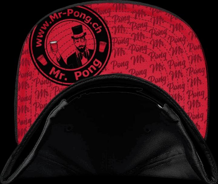 Immagine prodotto MrPong Cappellino snapback Beer Pong rosso (Taglia unica)