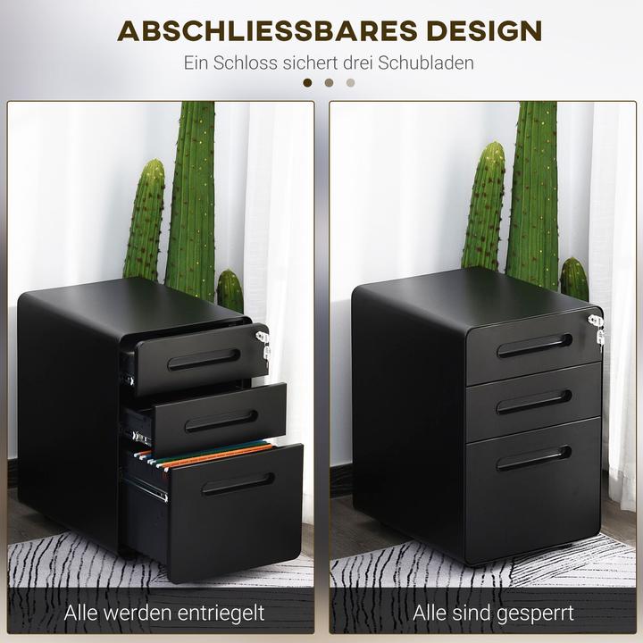 Image du produit Vinsetto Armoire de classement avec casier (39 x 48 x 59 cm)