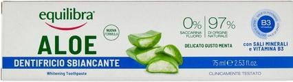 Actual product image Equilibra Aloe Gel Whitening Toothpaste Paste Is Teeth Whitening Aloe Vera 75Ml (75 ml)