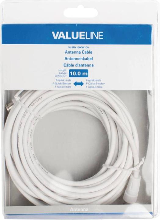 Produktbild Valueline VLSB41300W (10M) (Antennenkabel)
