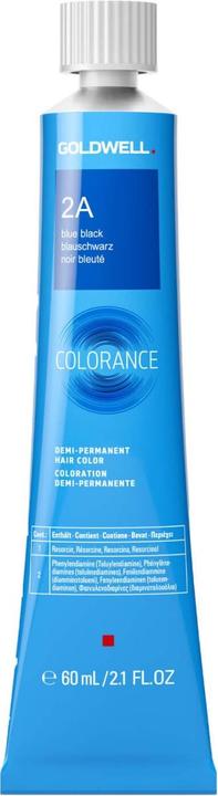 Actual product image Goldwell Colorance Demi Color (2A blue black)