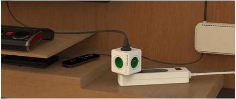 Actual product image Allocacoc PowerCube Extended S+ (5 x, Type 13, 1.50 m)