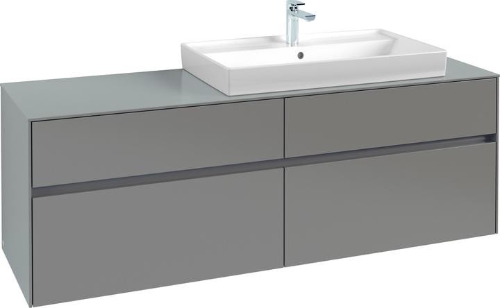Produktbild Villeroy & Boch Collaro Waschbeckenunterschrank 1600x548x500 mm, 4 Auszüge, für Waschbecken recht