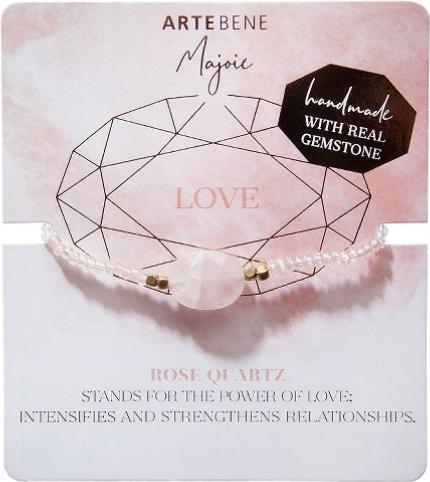 Immagine prodotto Artebene Bracciale MAJOIE Amore quarzo rosa