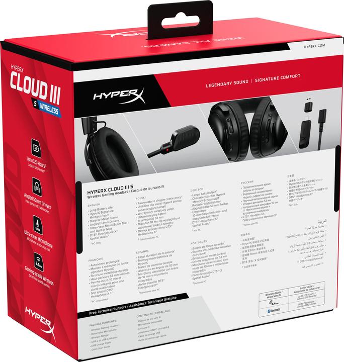 Image du produit HyperX Cloud III S (Sans fil)