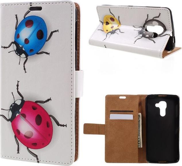 Image du produit MU Style Etui en cuir avec coccinelle colorée (DTEK60)