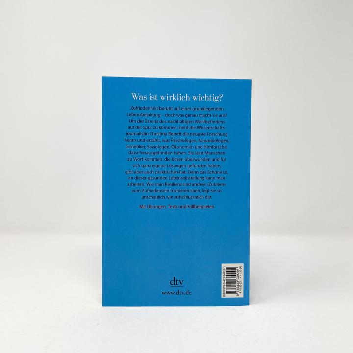 Produktbild Zufriedenheit (Deutsch, Christina Berndt, 2017)