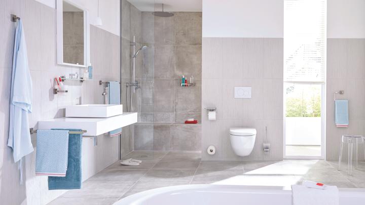 Actual product image tesa EXXCLUSIV Towel hook incl. adhesive solution without drilling