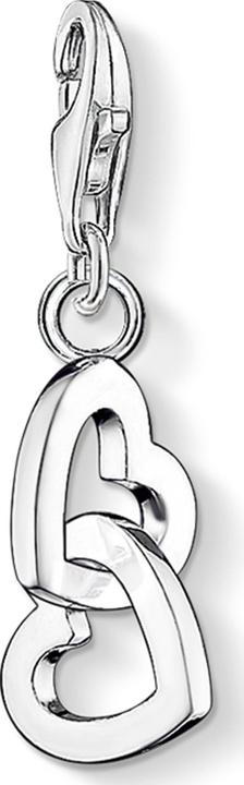 Thomas Sabo Charm-Anhänger Herzen (925er Silber)