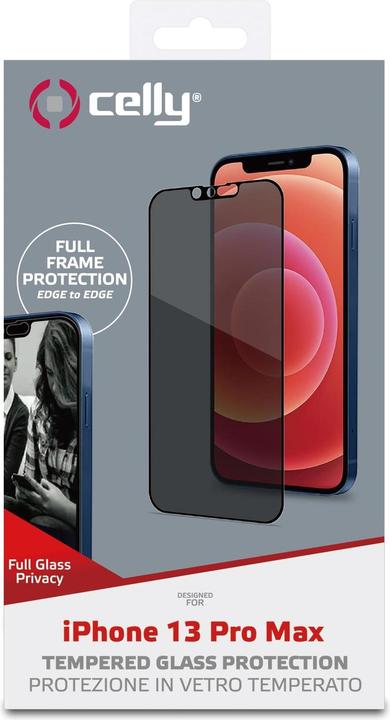 Actual product image Celly Full Glass (1 Piece, Apple iPhone 13 Pro Max)