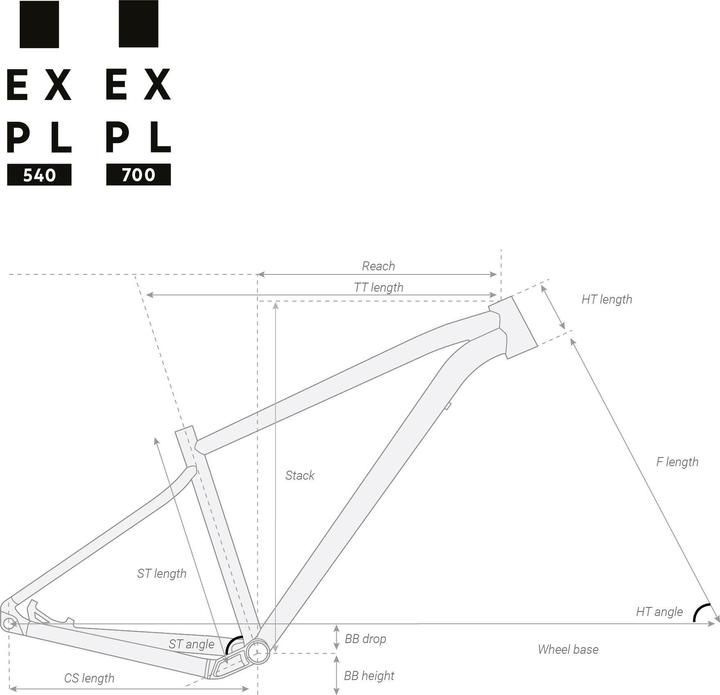Actual product image Rockrider Explore 540 (46 cm)
