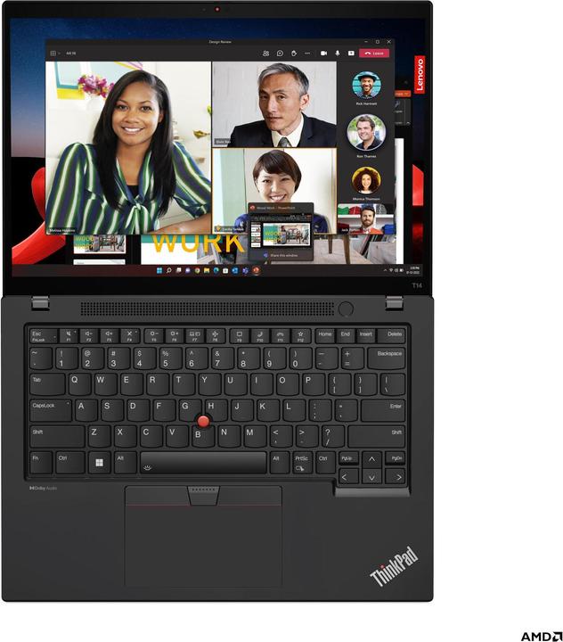 Produktbild Lenovo ThinkPad T14 Gen 4 (14", AMD Ryzen 7 Pro 7840U, 32 GB, 1000 GB, DE)