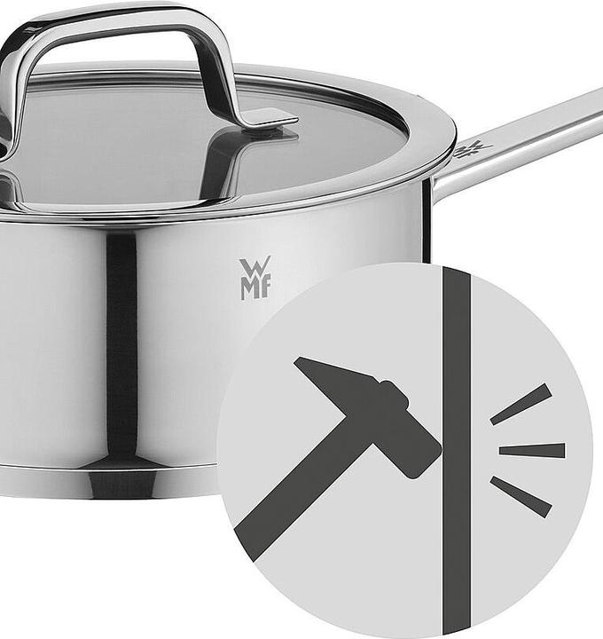 Actual product image WMF Compact Cuisine Saucepan 20 cm with lid (20 cm, Saucepan, Stainless steel)