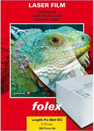 Actual product image Folex Longlife Pro Matt WO Film A4 (0.12 g/m², 100 x, A4)