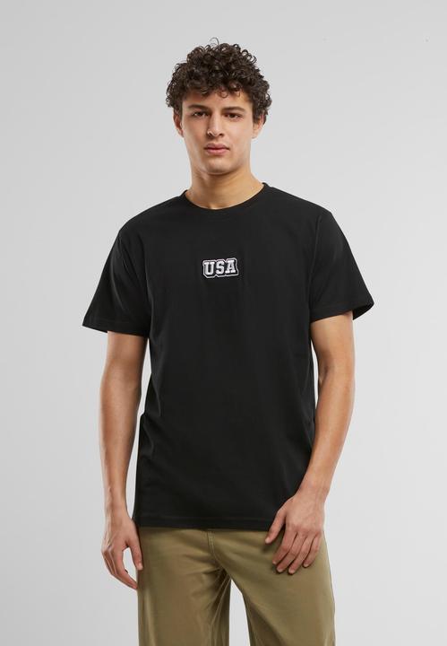 Produktbild Mister Tee MisterTee USA College Wording Patch Tee - 179701 (L)