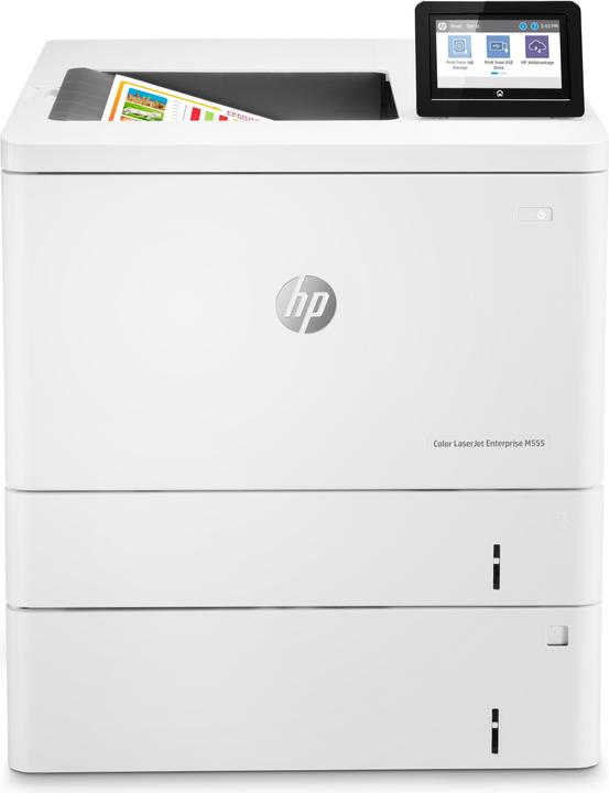 Produktbild HP Color LaserJet Enterprise M555x (Laser, Schwarz-Weiss)