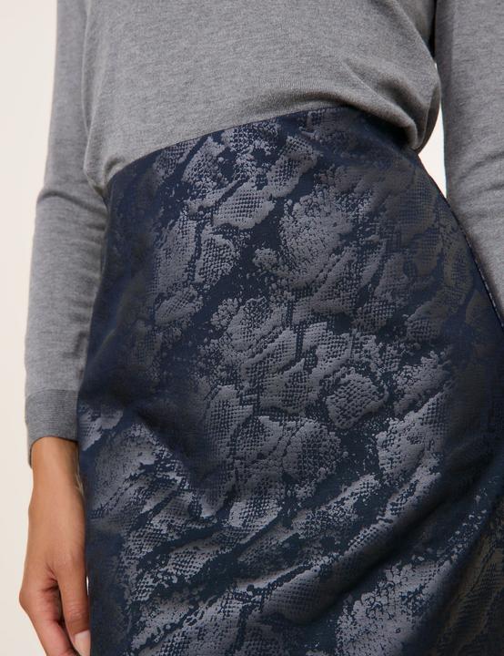 Image du produit Gerry Weber Jupe crayon avec motif serpent discret Jupe courte - 63954 (44)