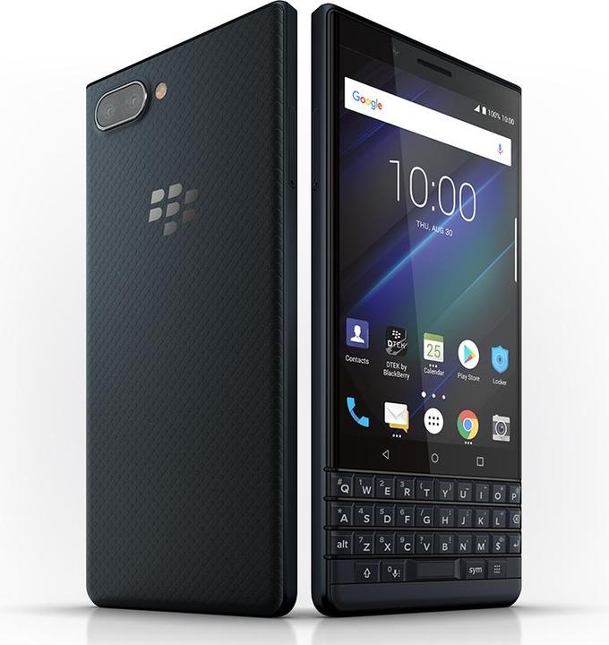 Produktbild BlackBerry KEY2 LE (64 GB, Space blue, 4.50", Hybrid Dual SIM, 13 Mpx, 4G)