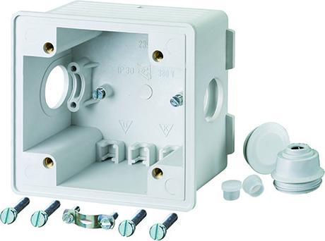 Actual product image Mennekes MEN 40369 Flush-mounted box with accessories for CEE surface-mounted socket outlets