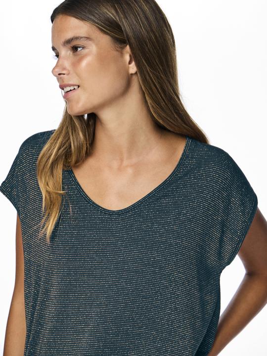 Immagine prodotto Pieces Pcbillo Tee Lurex Stripes Noos Bc (XL)