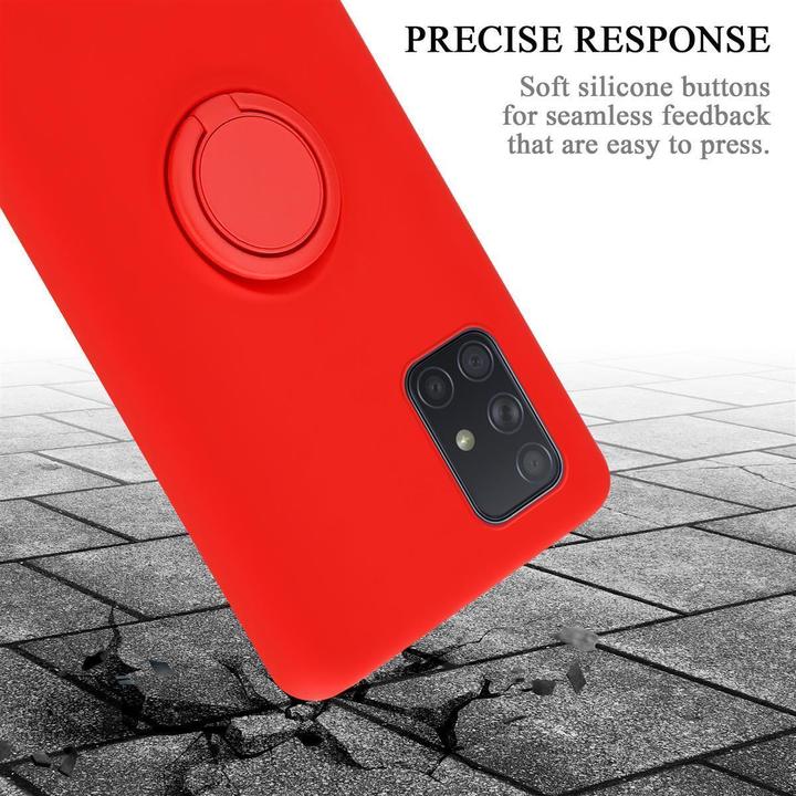 Actual product image Cadorabo TPU Liquid Ring Silicone Case Cover (Samsung Galaxy A71)