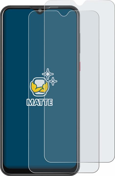 Productafbeelding BROTECT Antireflecterende schermbeschermer mat (2 Stuk, ZTE Blade 10 Smart)