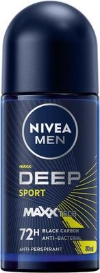 NIVEA MEN DEEP SPORT Antitranspirant Roll-On 50ml (Roll-on, 50 ml)