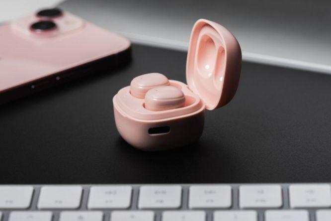 Immagine prodotto Cuffie cablate Blue Star BLUE STAR auricolari wireless bluetooth TWS Mini A19 rosa (3.50 h, Senza fili)
