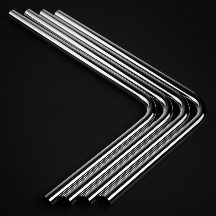Image du produit Bitspower Tube dur en laiton 16mm AD, 220x300mm, 90 degrés - pack de 4 (0.31 m, Métal)