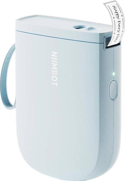 Actual product image Niimbot D11H Portable Label Printer Blue