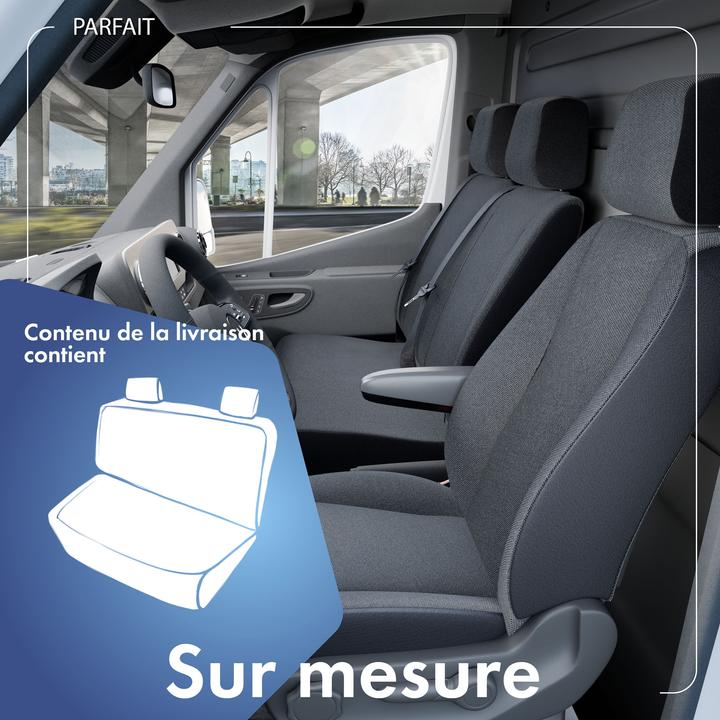 Actual product image Walser Seat covers for Ford Transit Connect front passenger polyester BJ 2014 today
