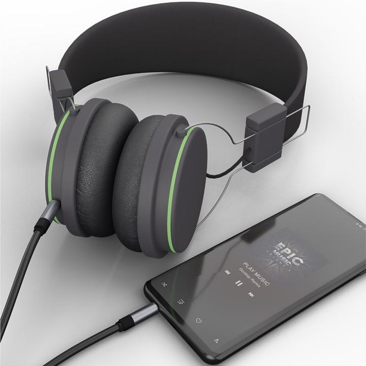 Image du produit Goobay Câble audio MP3 jack (5 m, Jack 3,5 mm (AUX))