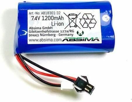 Produktbild Absima Li-on Battery Pack (7.4 1200mAh) (7.40 V, 1200 mAh)