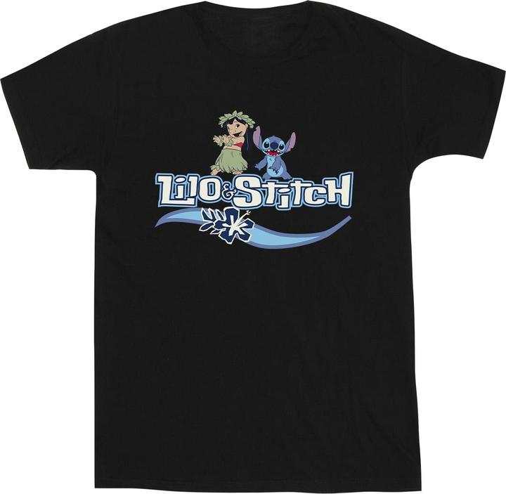Actual product image Disney Mens Lilo And Stitch Characters T-Shirt (5XL)