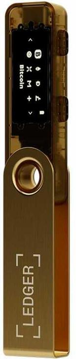 Actual product image Ledger Nano S Plus - Gold (Ethereum Classic, Bitcoin, Dogecoin, Litecoin, Dash, Others)