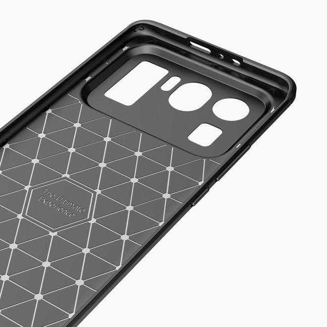 Produktbild MU Style Carbon Fiber TPU Softcase Series (Xiaomi Mi 11 Ultra)