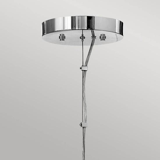 Image du produit Elstead Lighting Mondo LED Lustre G9 8 fois Chrome poli Blanc (71.30 cm)