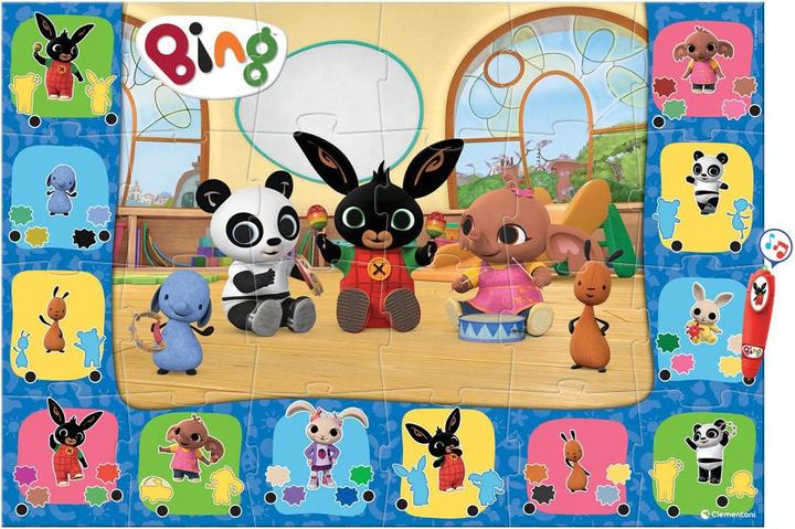 Produktbild Clementoni Bodenpuzzle gross interaktiv - Bing (24 Teile)