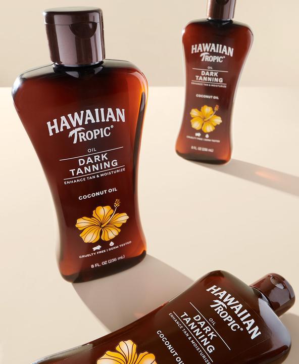 Actual product image Hawaiian Tropic Glowing Oil (Self tanning oil, 200 ml)