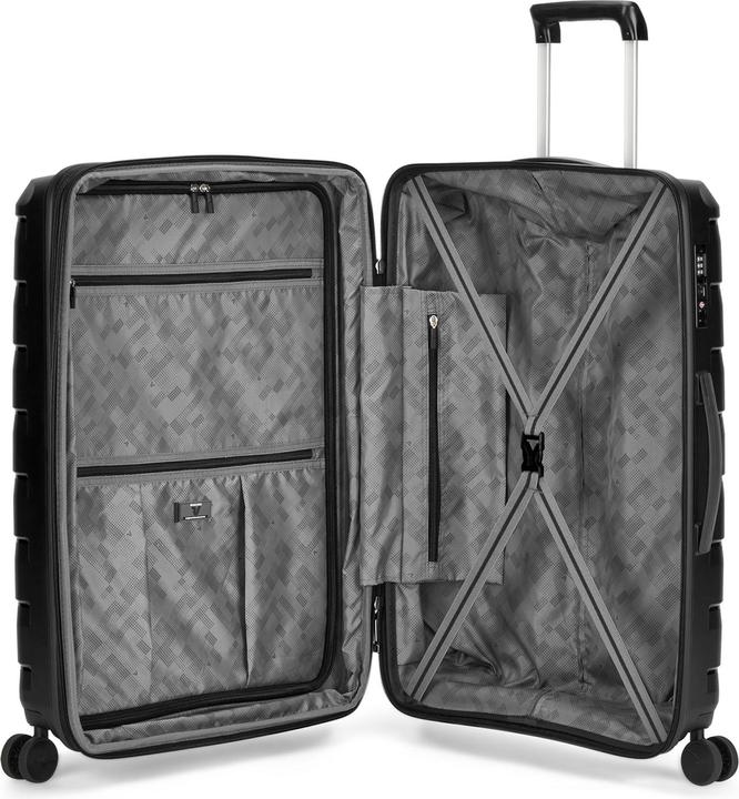 Image du produit Roncato Skyline 2.0 4 roues Trolley 46.5 cm avec soufflet extensible (78 l, M (50 - 90l))