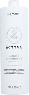 Kemon Actyva Volume E Corposita Shampoo - Shampoo for Hair Volume (1000 ml)