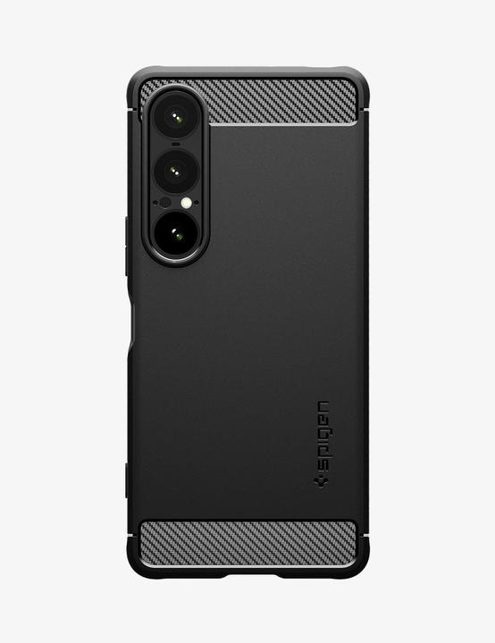 Image du produit Spigen - Rugged Armor - Sony Xperia 1 VII - Matte Black (Sony Xperia 1 VI)