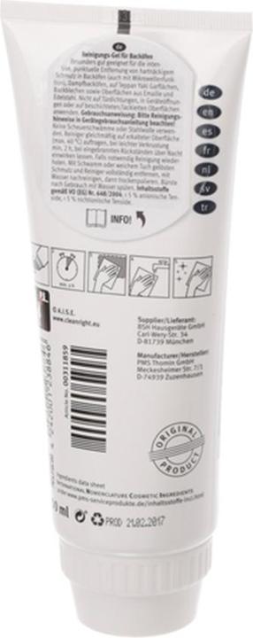 Produktbild Bosch Hausgeräte Reinigungsgel für Backöfen