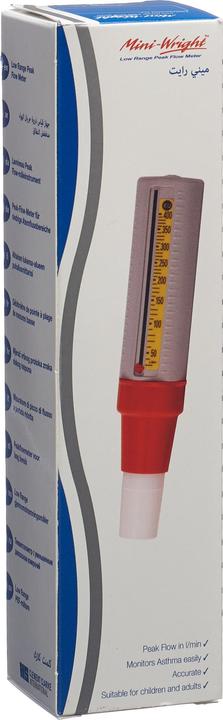 Clarke Peak Flow Meter Mini-Wright Low Range 30-400 l / min