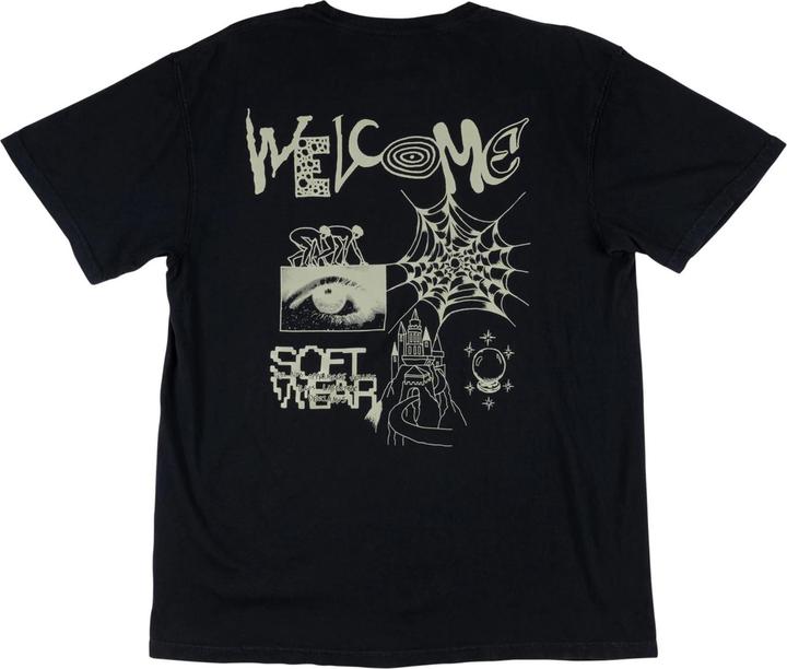 Welcome Webbed Garment Dyed T-Shirt (S)