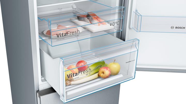 Produktbild Bosch Hausgeräte Bosch 4 Serie KGN392LDC Kühl-Gefrierkombination Freistehend 368 L T Edelstahl (368 l)