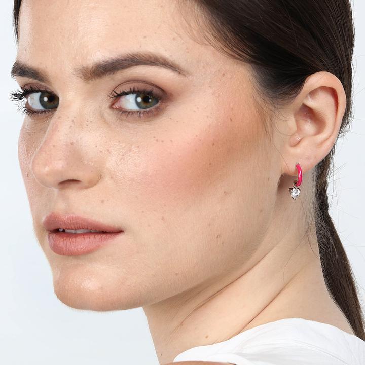 Image du produit La Petite Story Boucle d'oreille unique (Acier inoxydable, Émail)