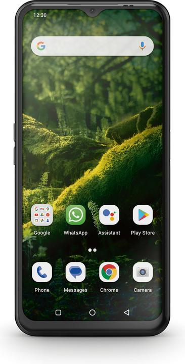 Actual product image Emporia ME6 (5G) with Panic Button (128 GB, Black, 6.58", Single SIM, 50 Mpx, 5G)