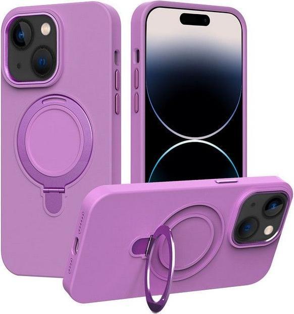 Produktbild MU Classic Liquid Silicone MagSafe Stand Series (Apple iPhone 15)