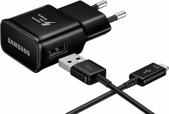 Produktbild Samsung EP-TA200EBE Fast Charger Set With EP-DR140ABE Cable (15 W)